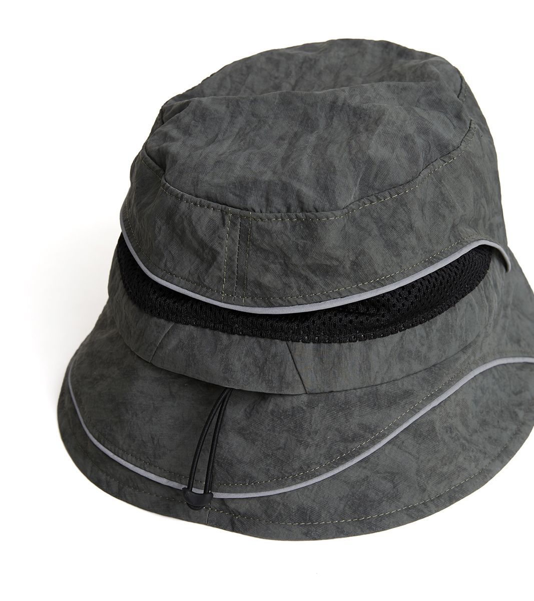 nozzle quiz® / Hunt Bucket Hat - 灰雀／Greige Jade
