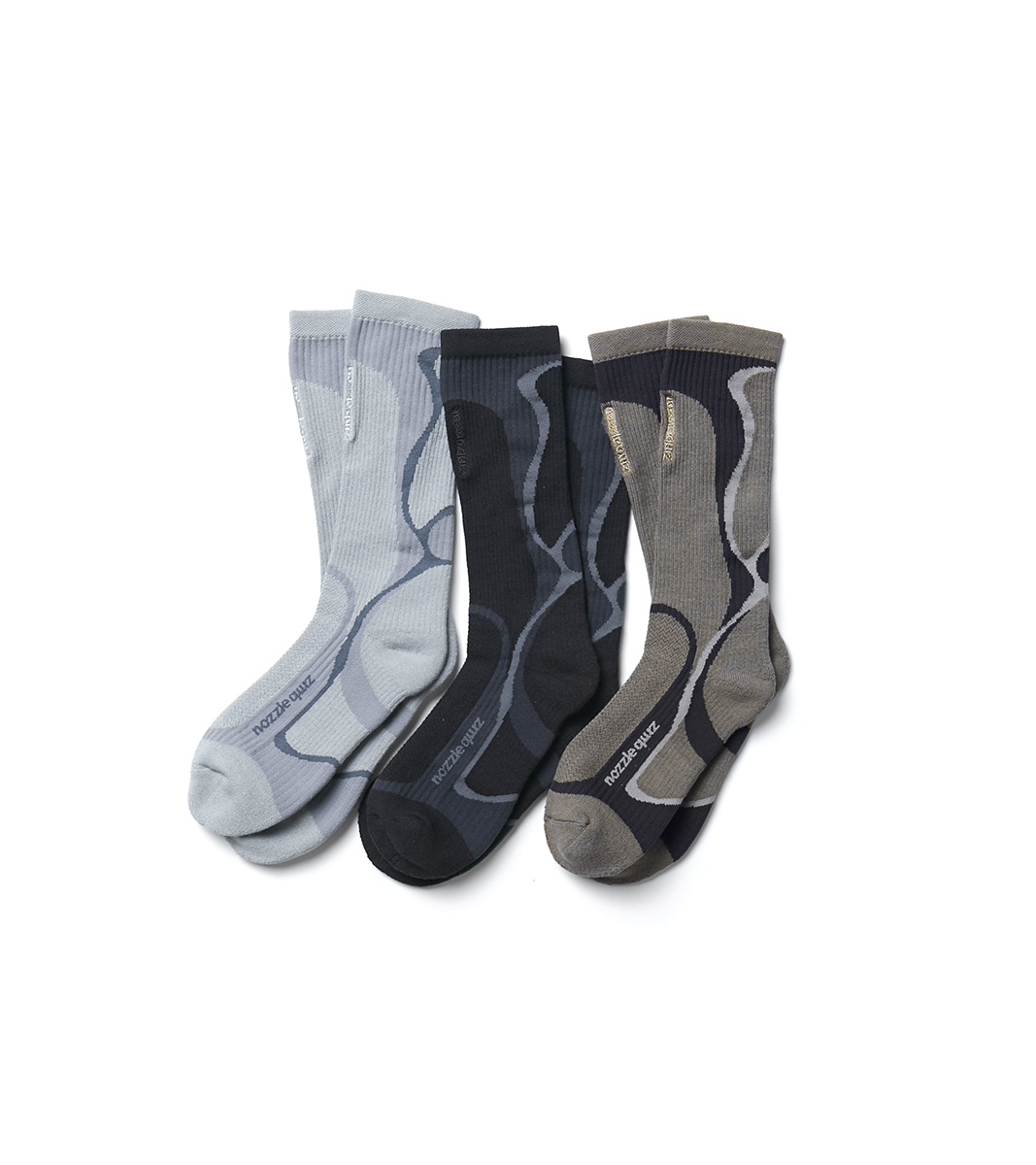 nozzle quiz® / Desert overcalf socks 高筒休閒襪 - 荒影／Xeric Sdw