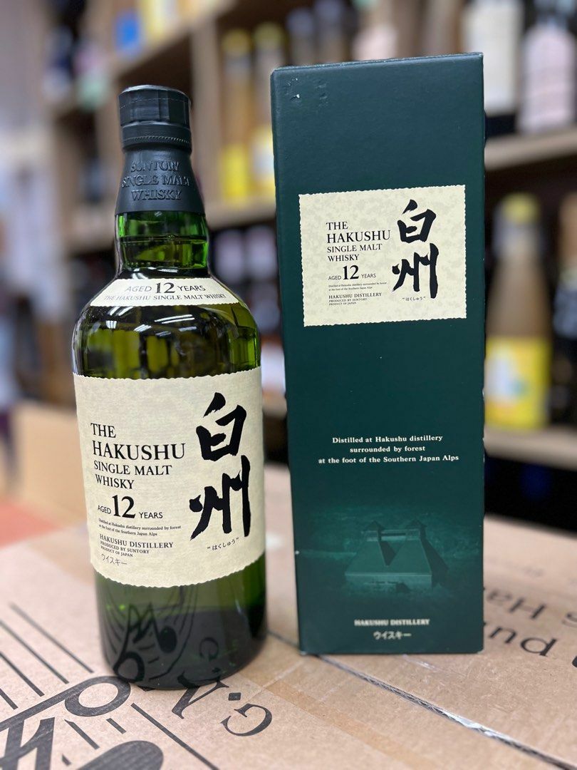 白州 12年 Single Malt Whisky 700ml Review] Single Malt Hakushu 12years | Japanese Whisky Dictionary