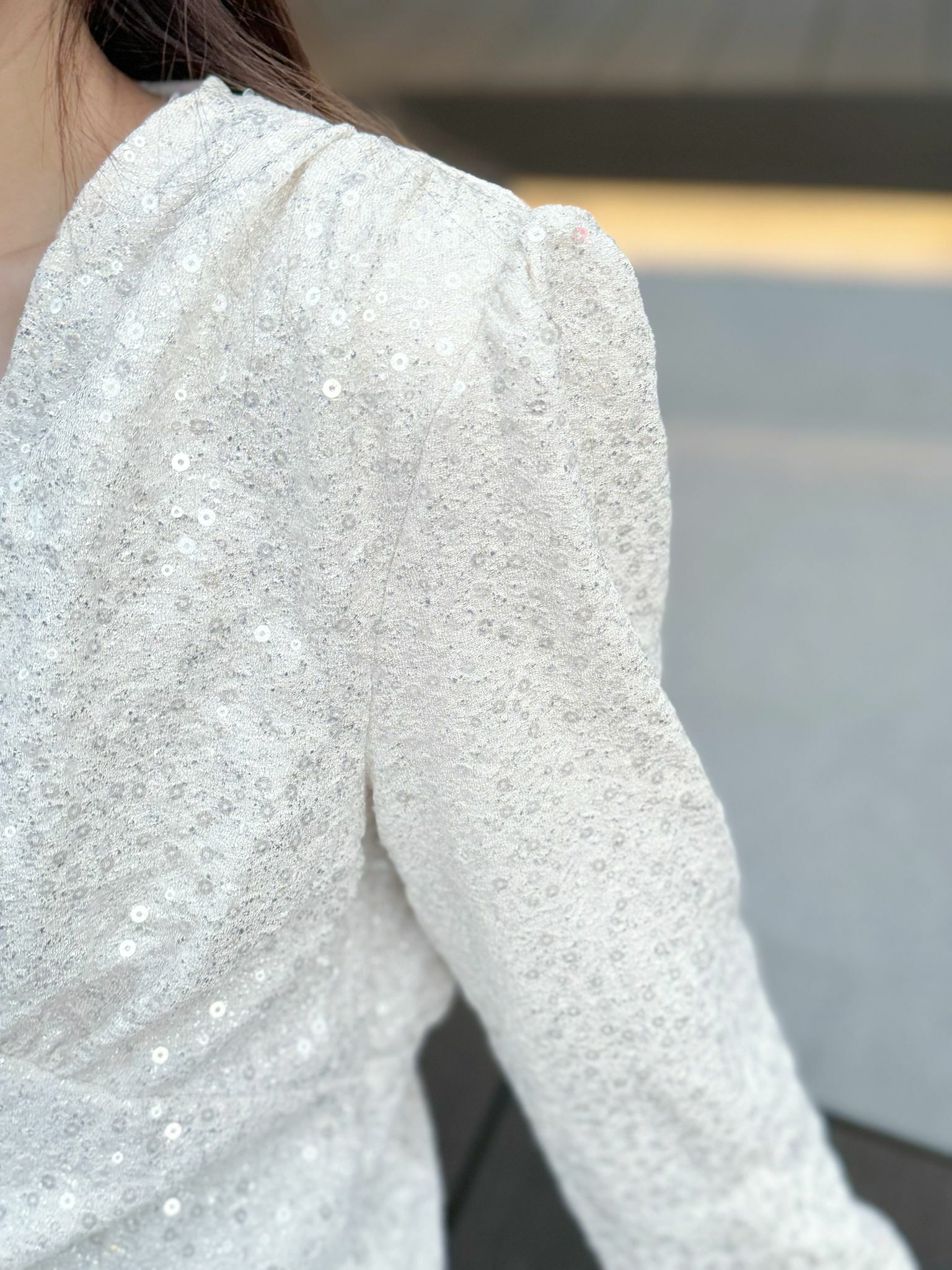 TOP#5733 🤍點點光上衣