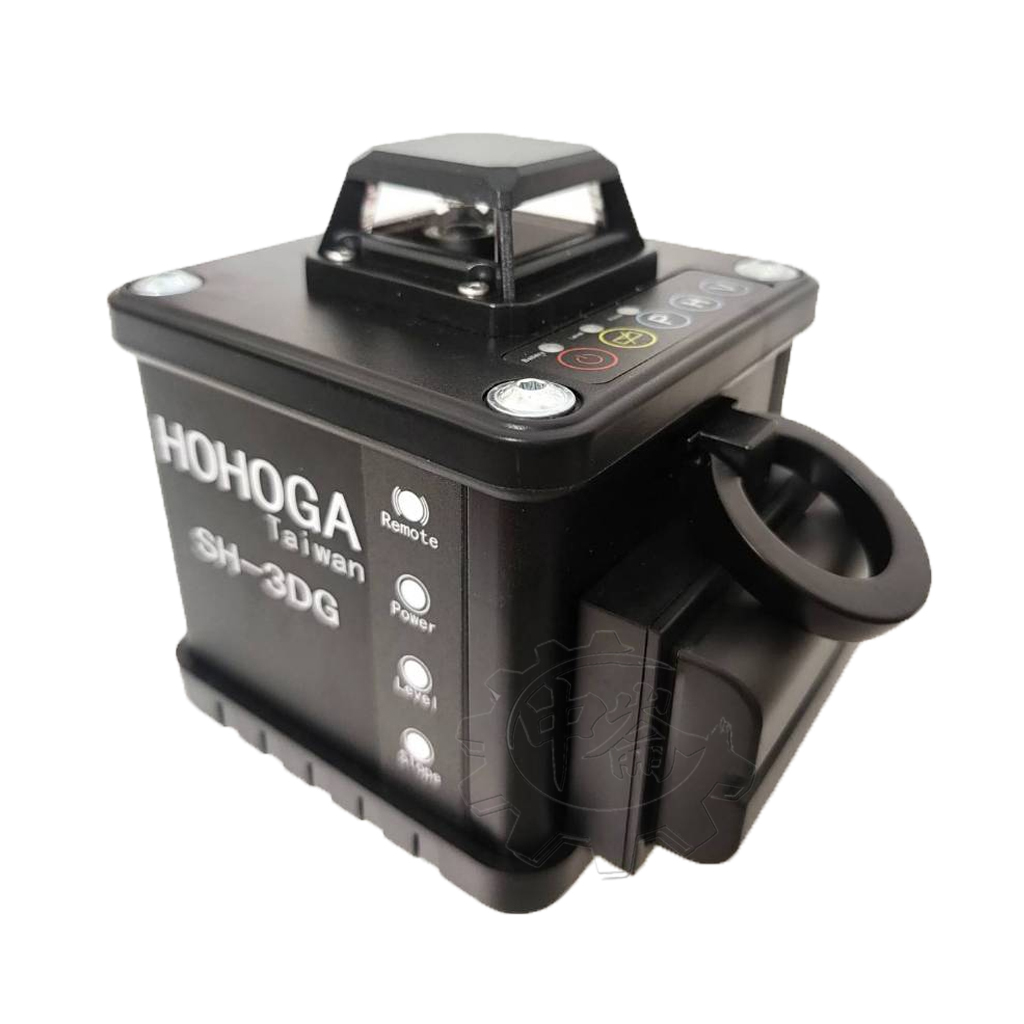 ＊中崙五金【附發票】12線綠光雷射水平儀 SH-3DG (可打斜線)電子自動整平 貼牆