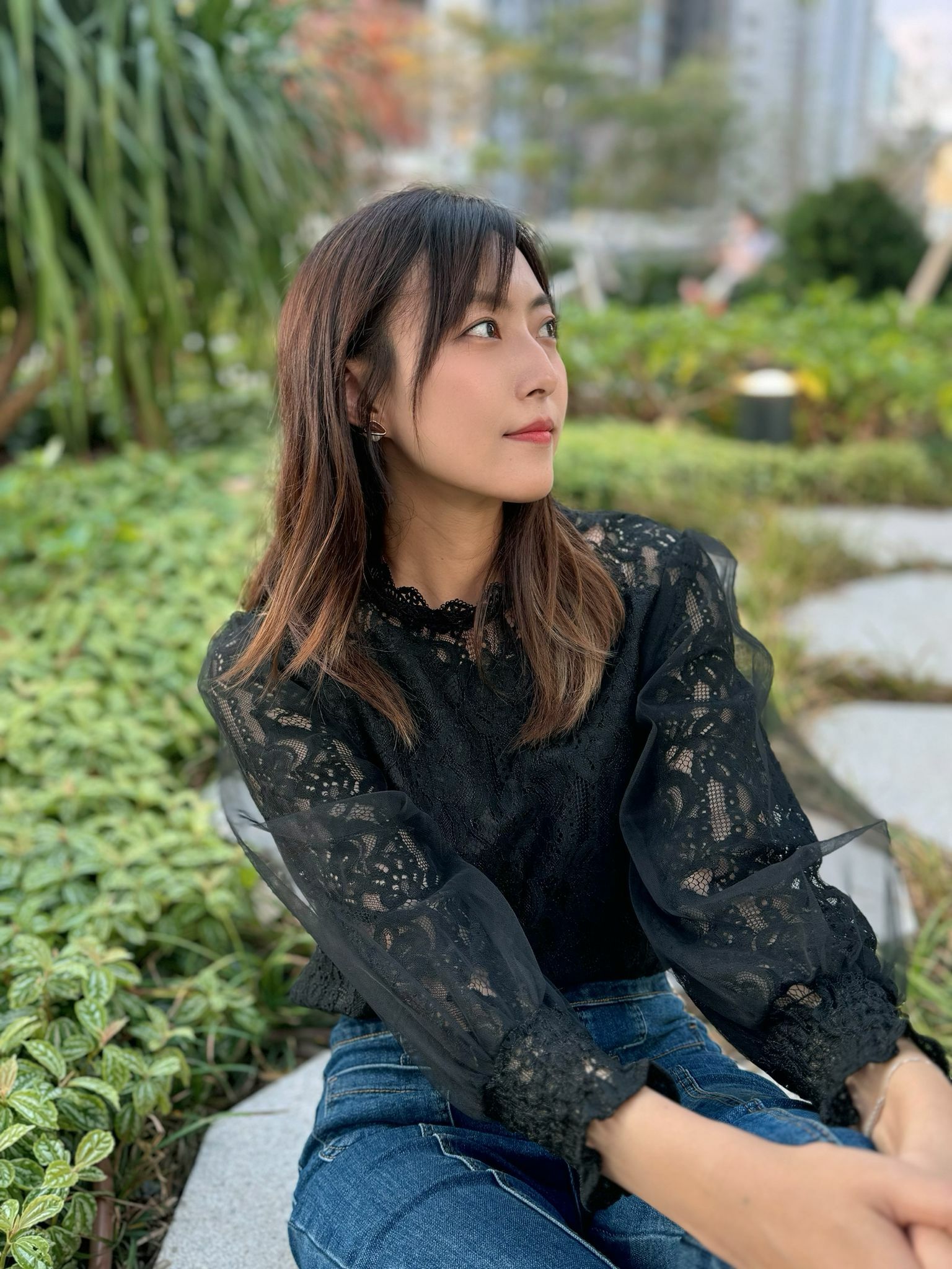 TOP#5746 🤍夢幻泡影蕾絲上衣