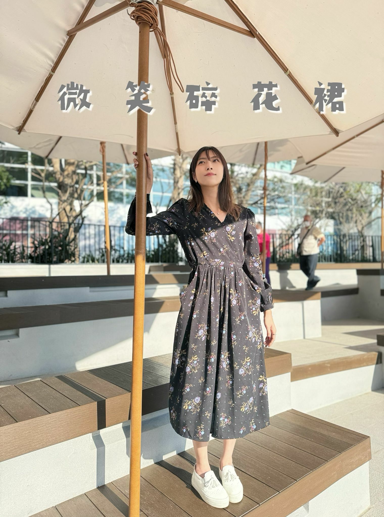 OP#5737 🤍微笑碎花裙