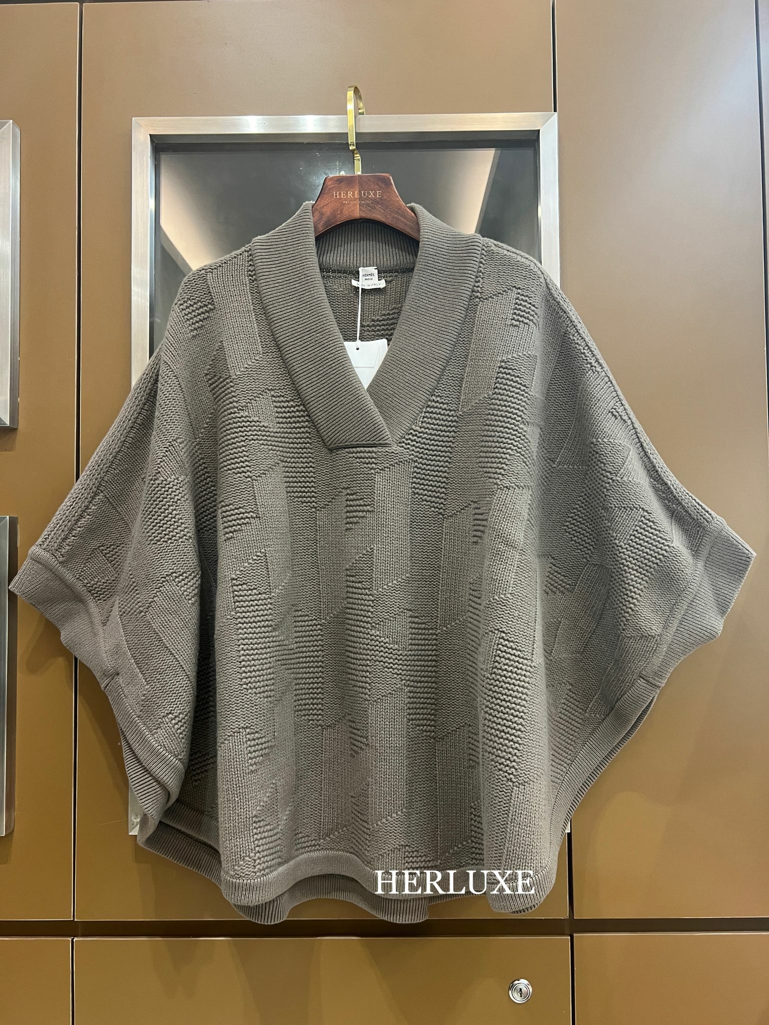 Pull inspi cape softer wear dk gris etoupe size:34