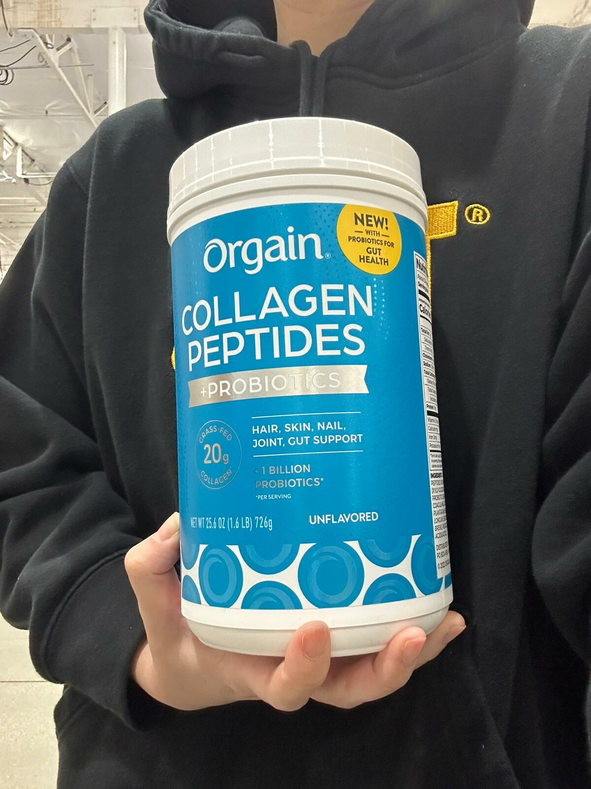 【團購】Orgain Z022404 膠原蛋白肽益生菌 (1.6LB)