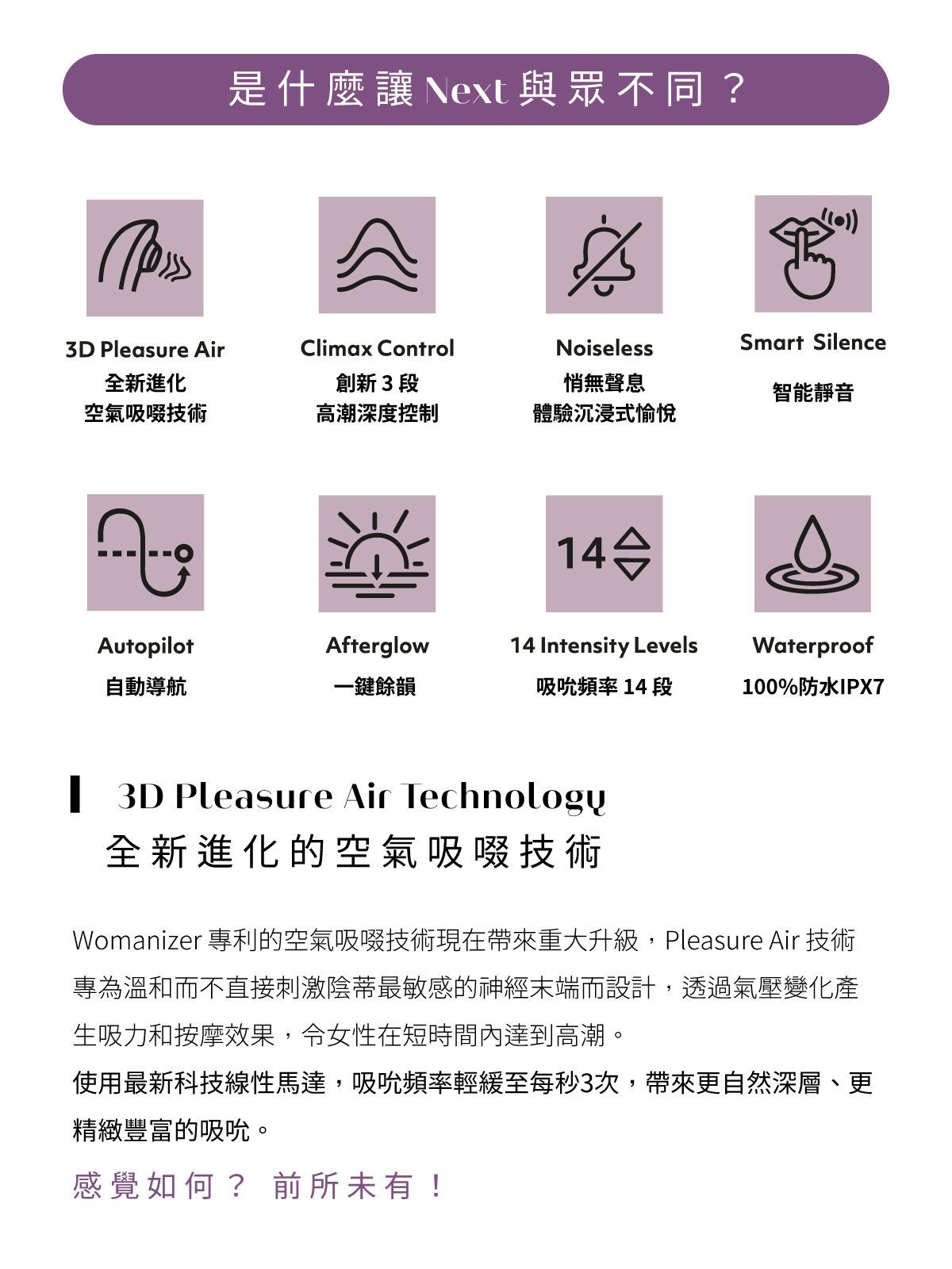 womanizer Next 3D吸吮愉悅器
