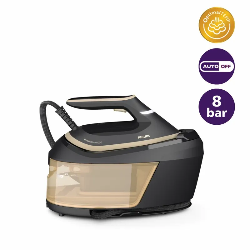 飛利浦 Philips   PSG6064/86‧PerfectCare 6000系列‧智能壓力式蒸氣熨斗‧2400W‧香港行貨,原廠2年保養‧