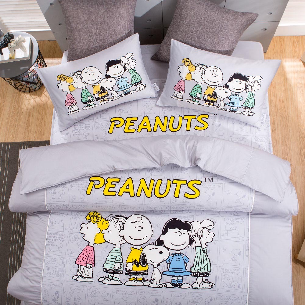 SNOOPY床包兩用被組 | 無異纖精梳美國棉 | SN113友情萬歲