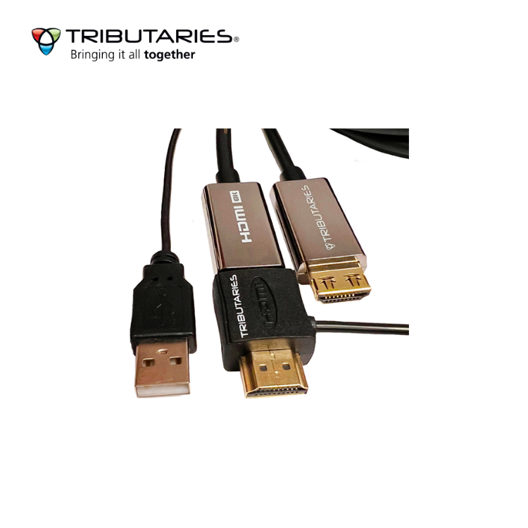 Tributaries UHDAOC 48G 8K Hybrid Active Optical (AOC) HDMI Cable