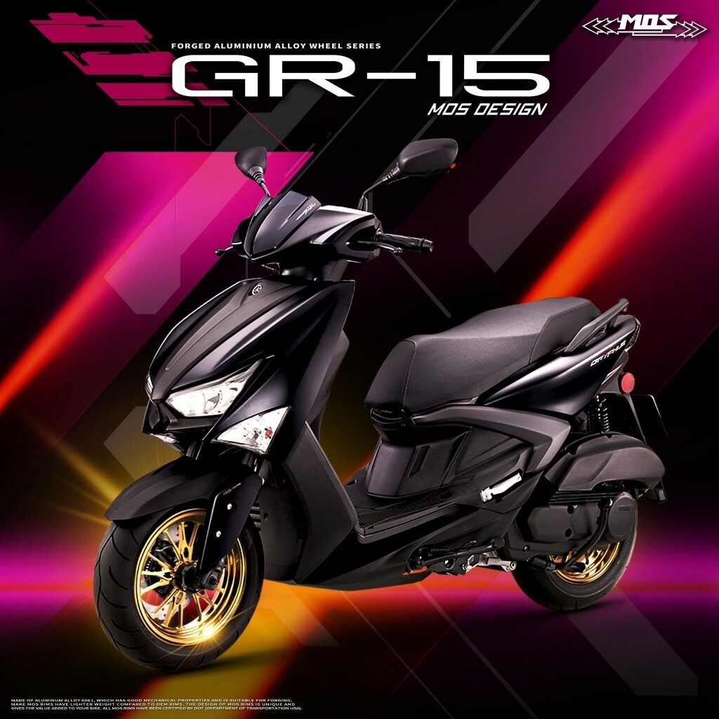 MOS GR-15 鍛造鋁框