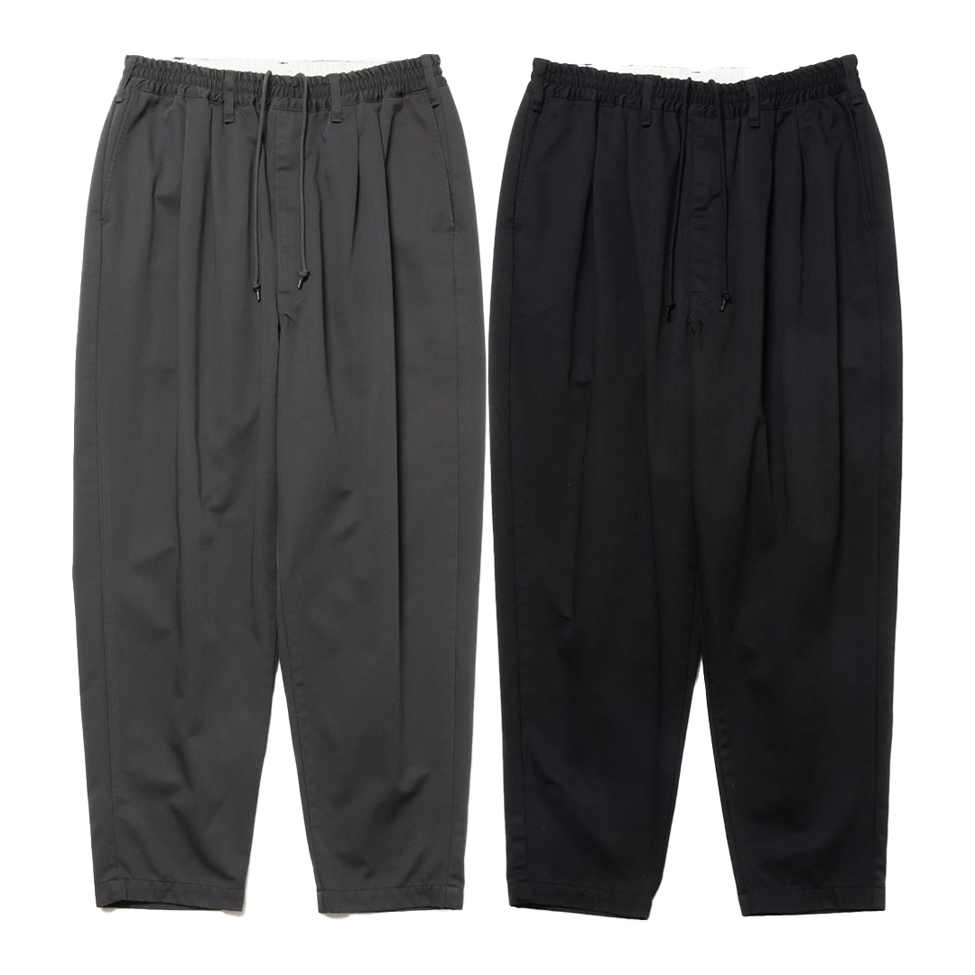 COOTIE PRODUCTIONS 24S/S T/C 2 TUCK EASY ANKLE PANTS