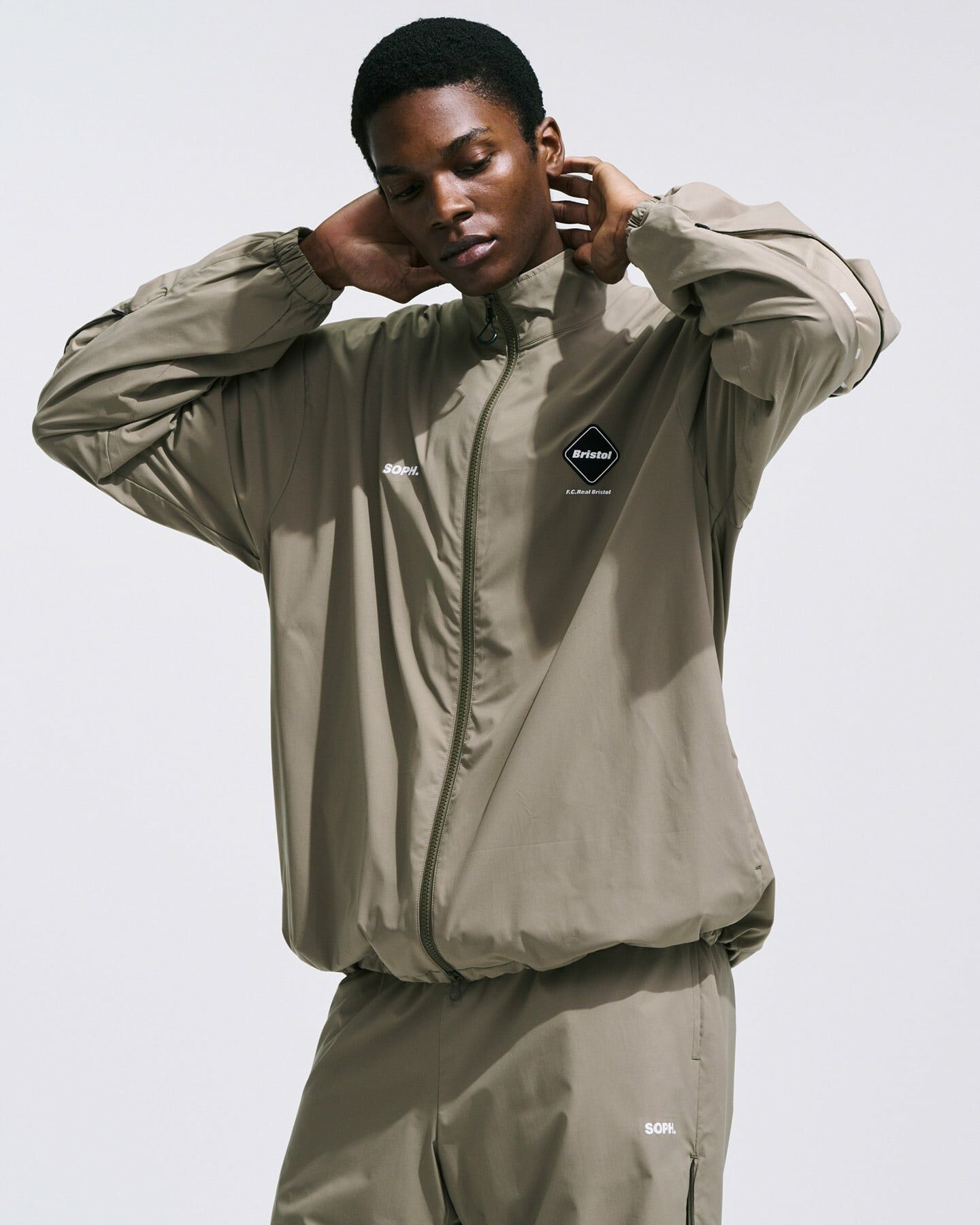 SOPHNET FCRB 2024 VENTILATION LOGO TRAINING JACKET - PRE ORDER ITEM (預訂中)