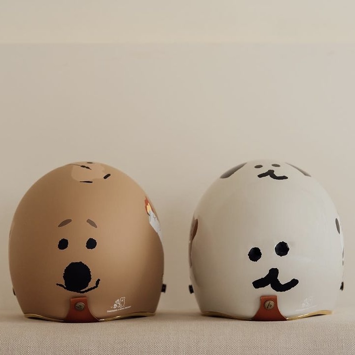 （現貨）免運  Nikko x Dinotaeng 聯名安全帽 茶色鏡片 袋鼠 Quokka Bobo