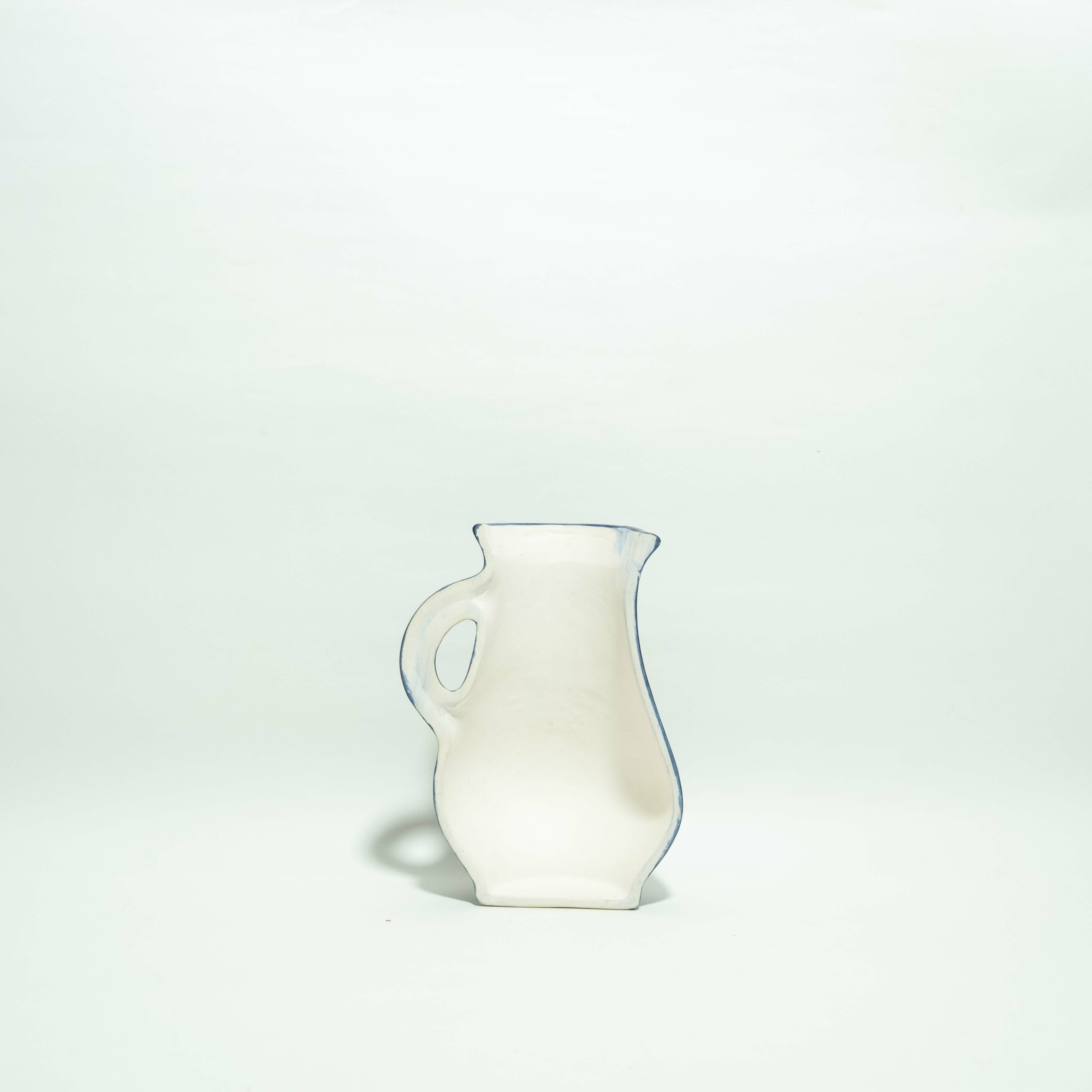 彩繪陶瓷｜對半花瓶 - 葡萄｜薩爾瓦多