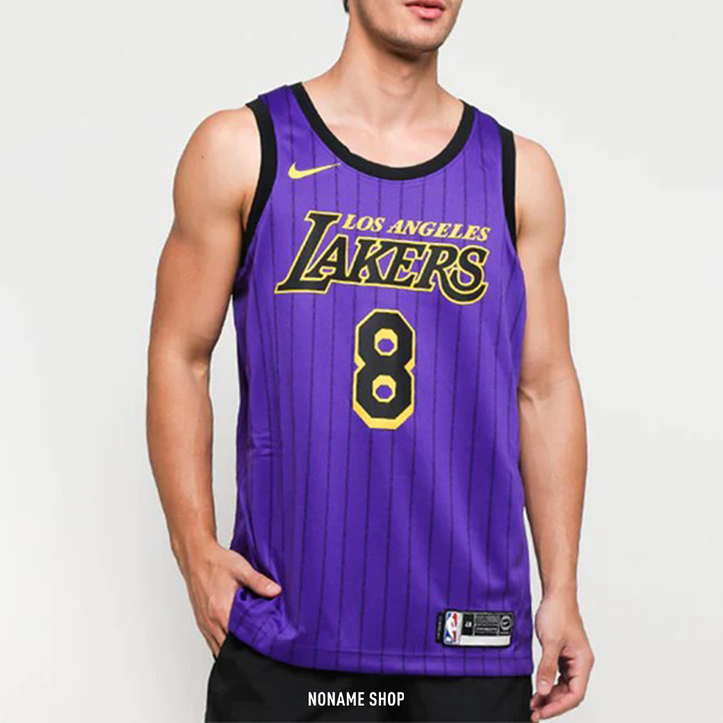 NIKE NBA KOBE BRYANT 8號 24號 城市限定 18-19賽季 球衣 深紫色 (男款)