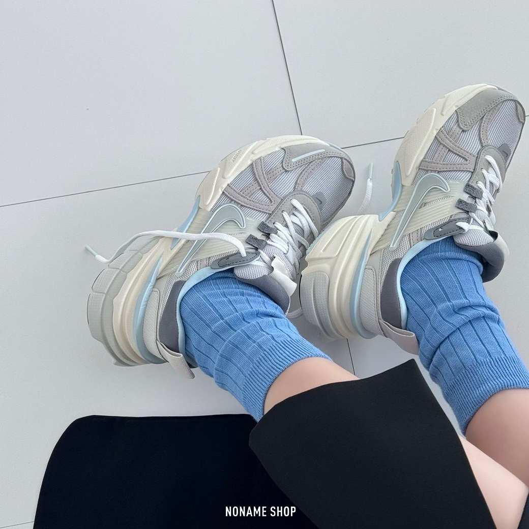 NIKE V2K RUN RUNTEKK 霧藍色 (女款)