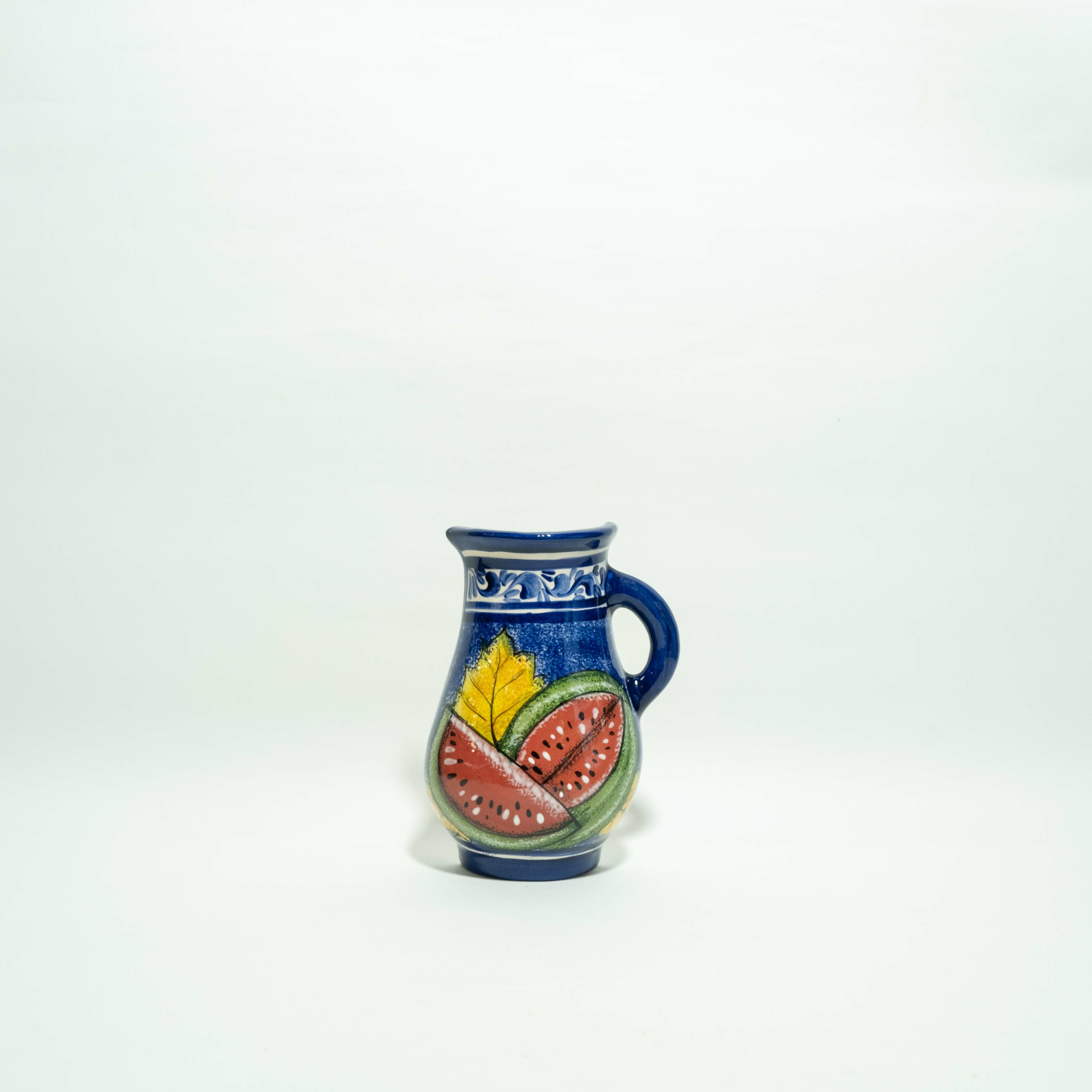 彩繪陶瓷｜對半花瓶 - 果實｜薩爾瓦多