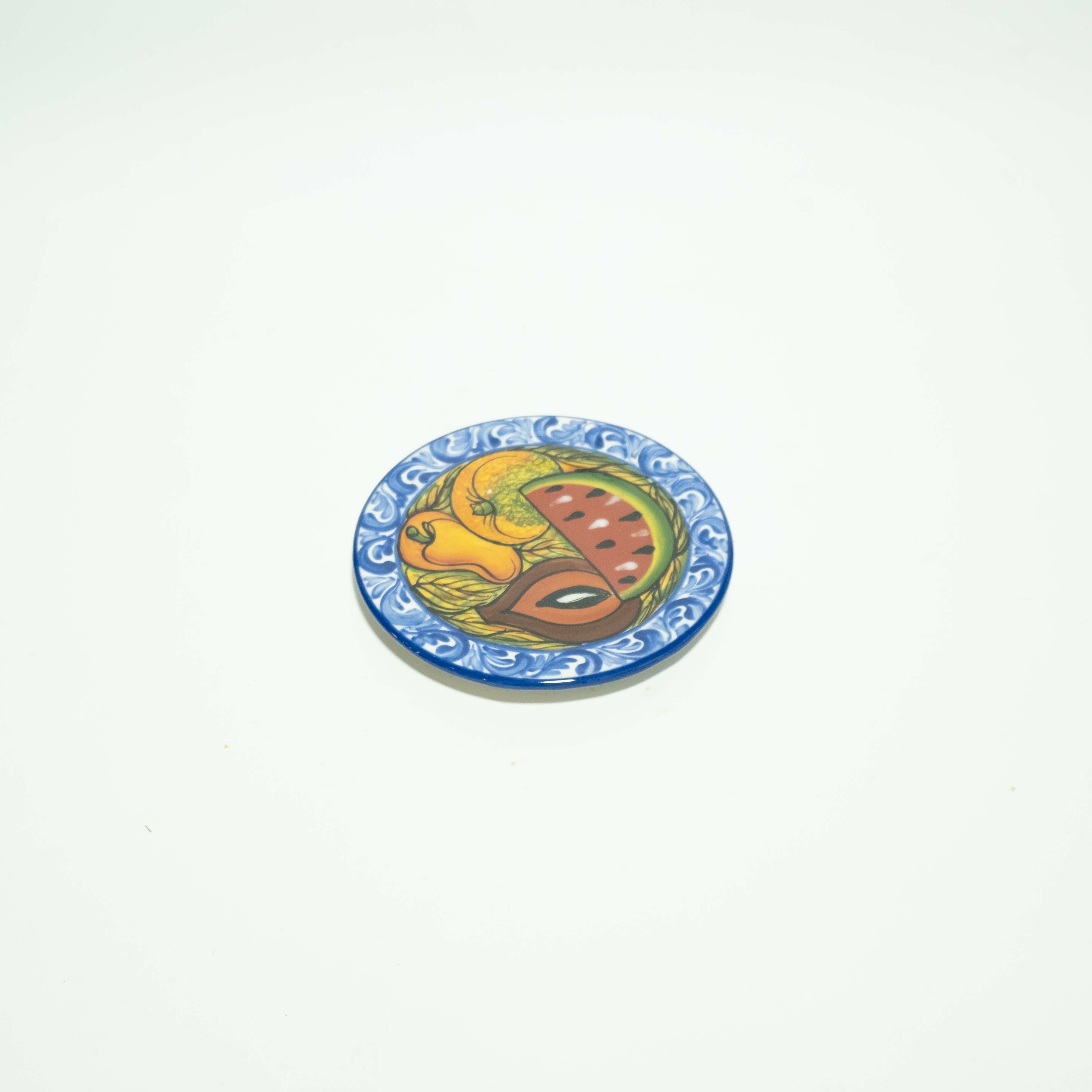 彩繪陶瓷｜小掛盤 - 纍纍｜薩爾瓦多