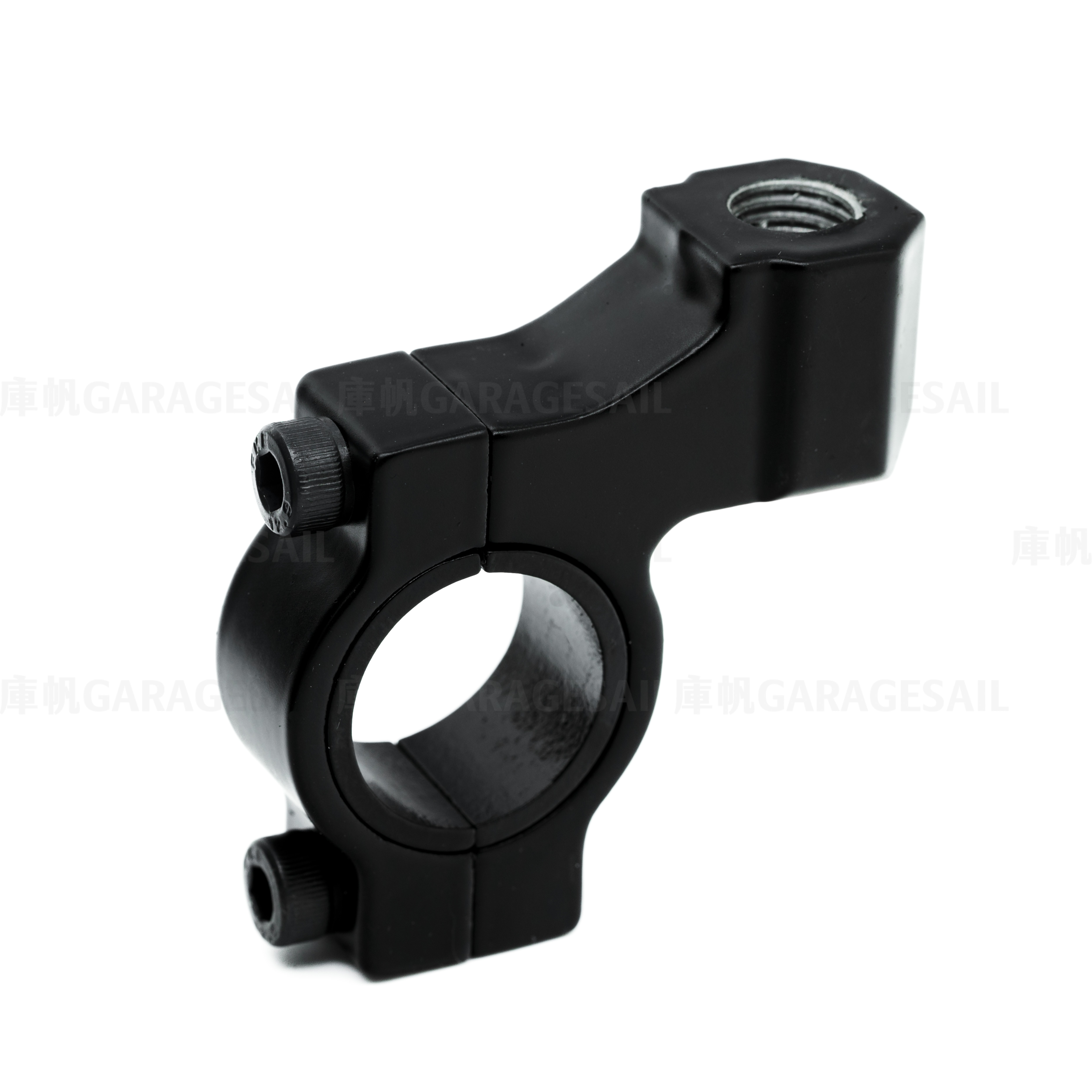 通用型 後照鏡座 10mm 正牙 (C款) - 黑