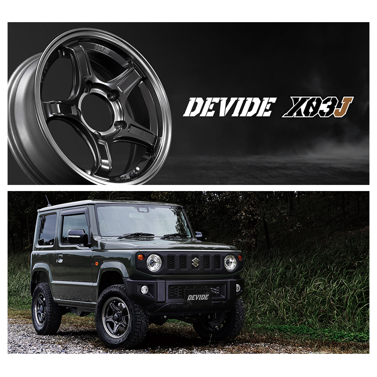 SSR DEVIDE X03J WHEEL for JIMNY