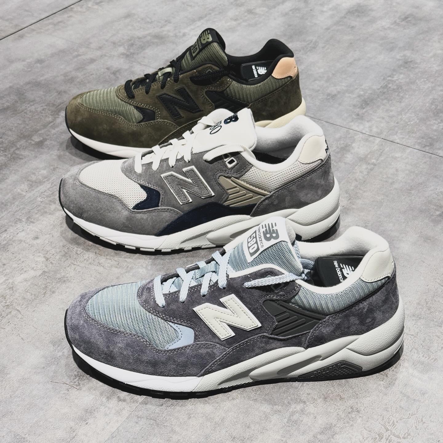 new balance 580 最新配色三色現貨供應（MT580ADC