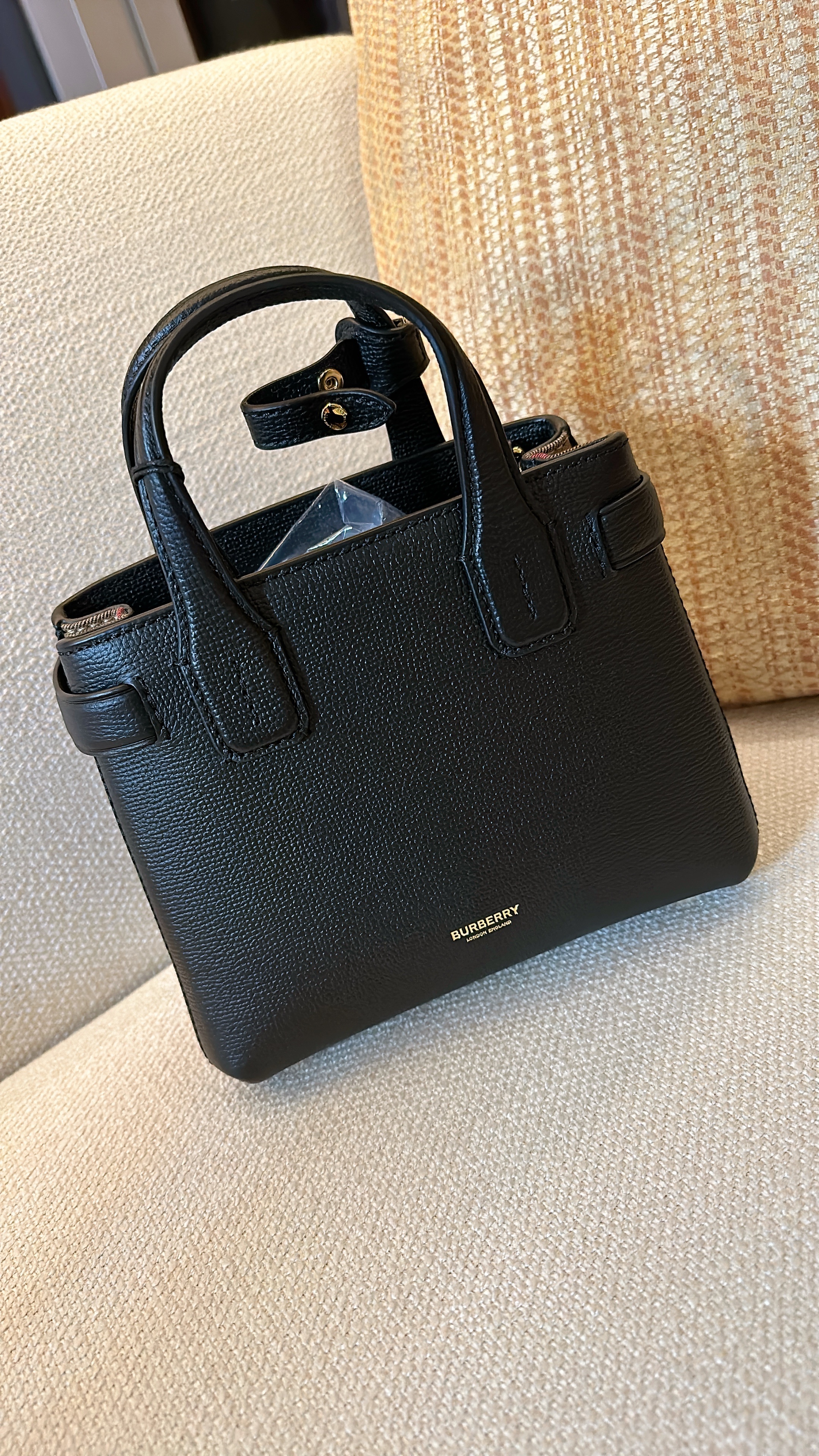 Burberry Baby Banner Black