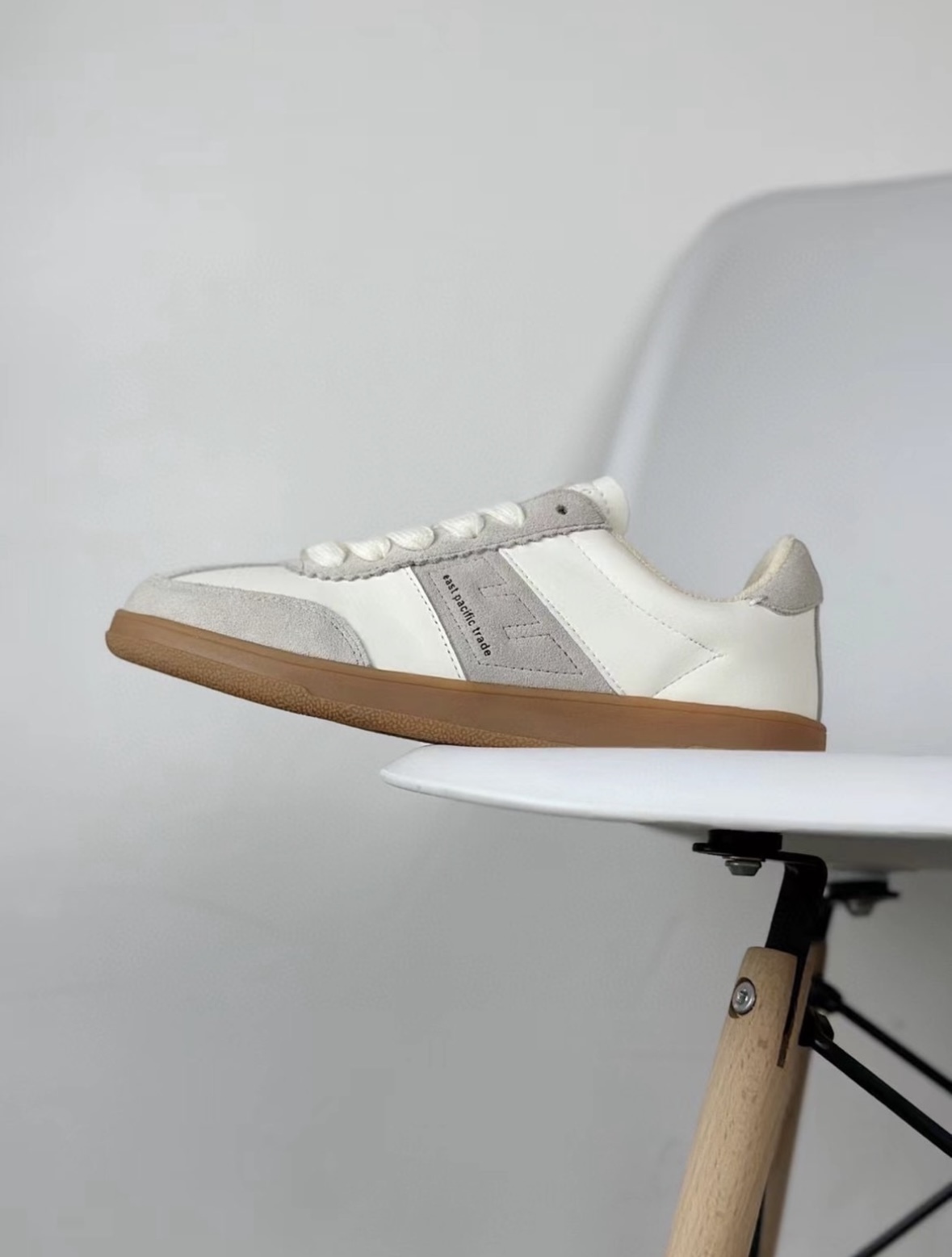 韓國🇰🇷連線 EPT 復古德訓鞋 板鞋 休閒鞋 小白鞋 奶油綠 米灰色/預購