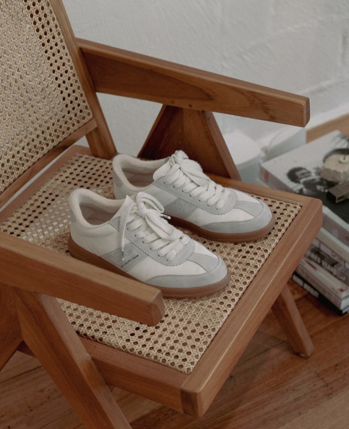 韓國🇰🇷連線 EPT 復古德訓鞋 板鞋 休閒鞋 小白鞋 奶油綠 米灰色/預購