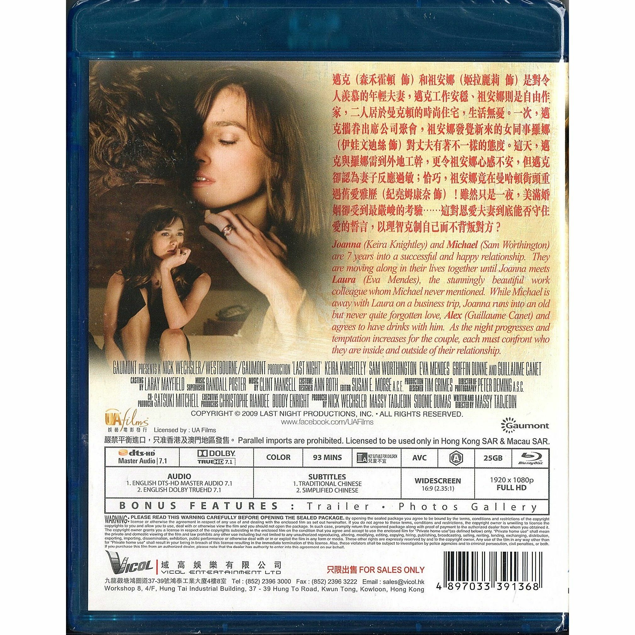 Last Night (Blu-ray)