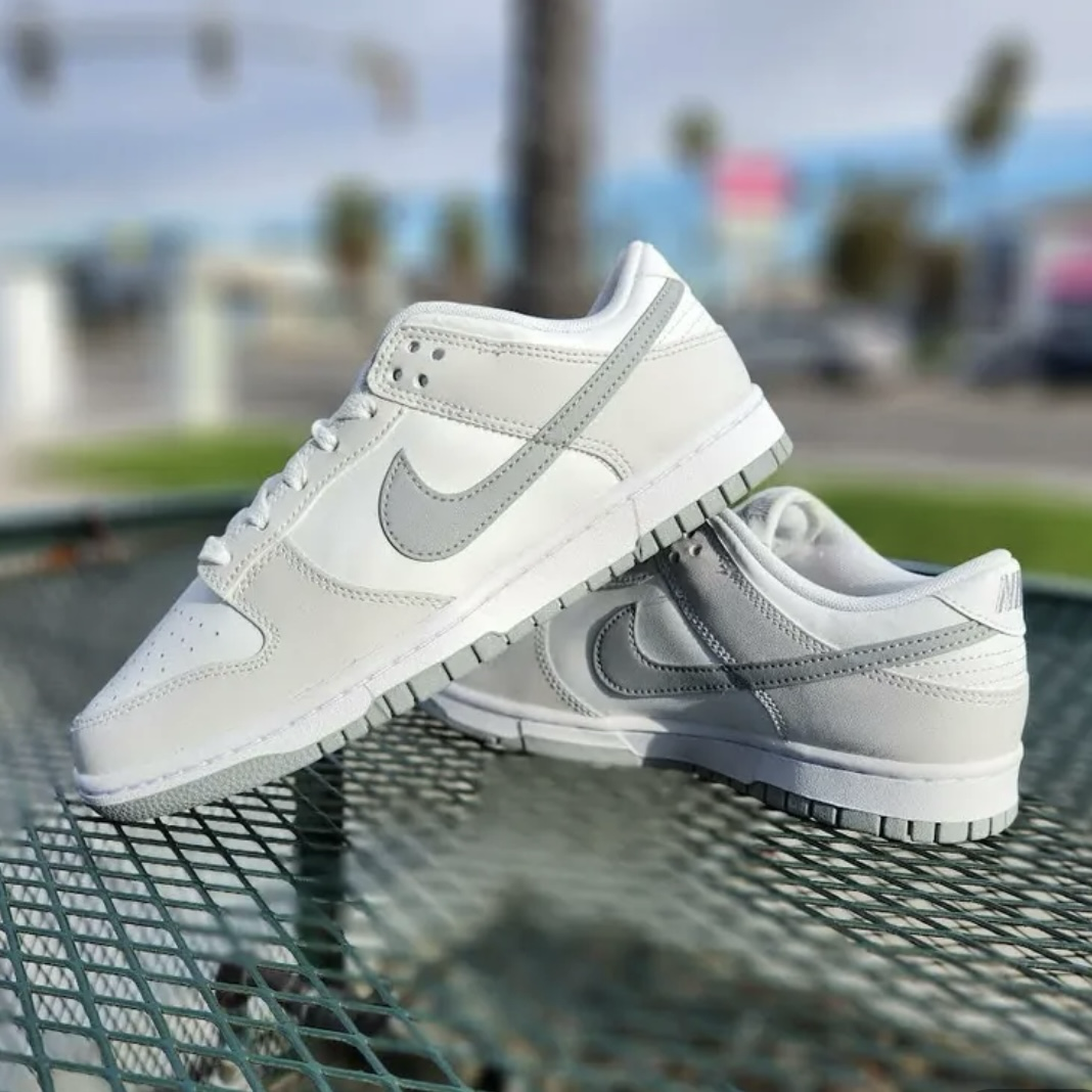 Nike Dunk Low Summit White Light Smoke Grey 淺煙灰 淺灰白 低飽和色