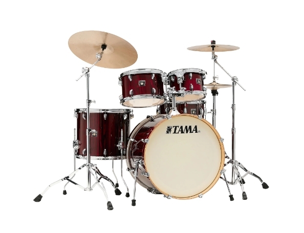 TAMA Superstar Classic CL52KRSP-GGP 大理石紋紅色 鼓桶組 (附TAMA SM5W支架組,不含鼓椅)