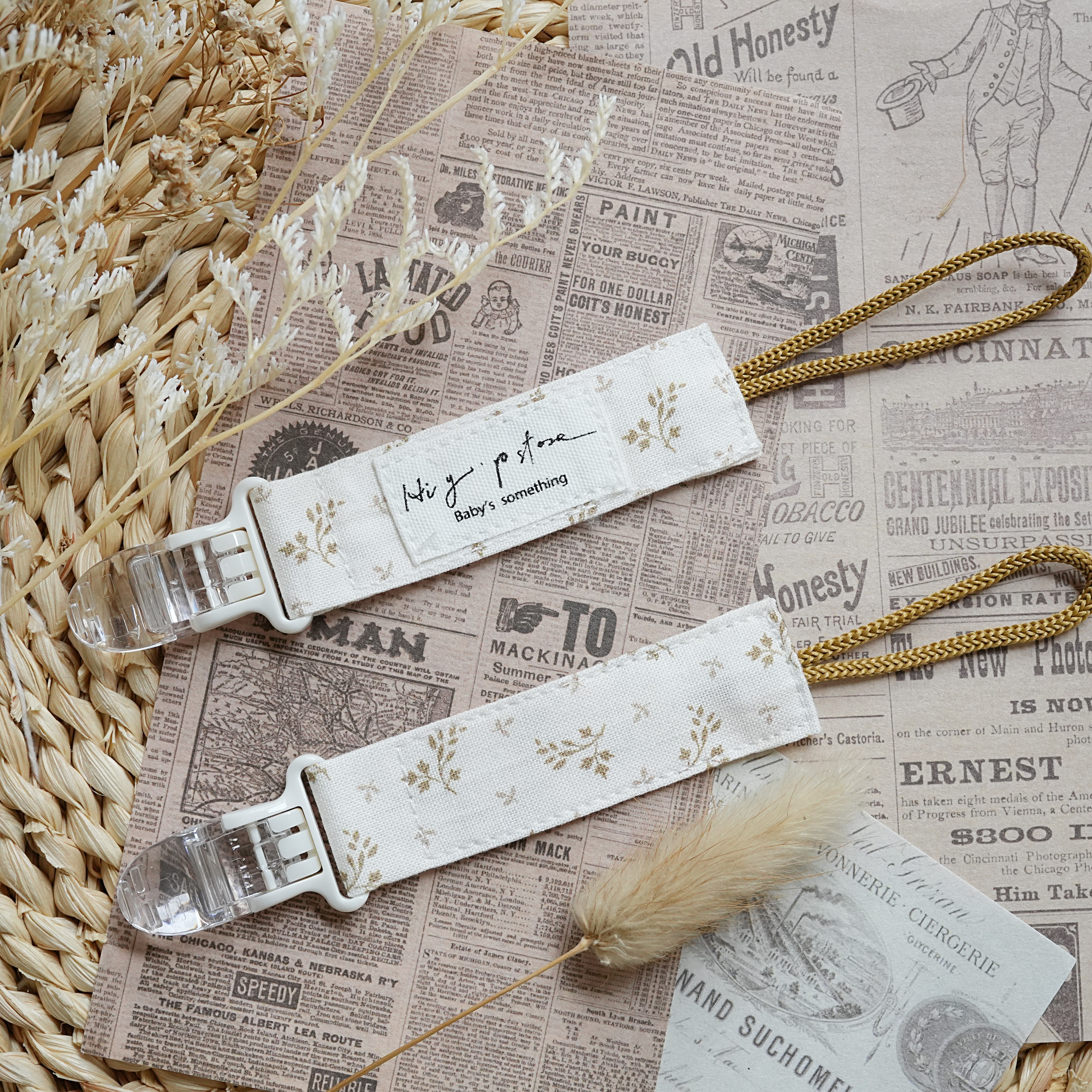 Hi Y.P store-短版鱷魚夾-星光之花