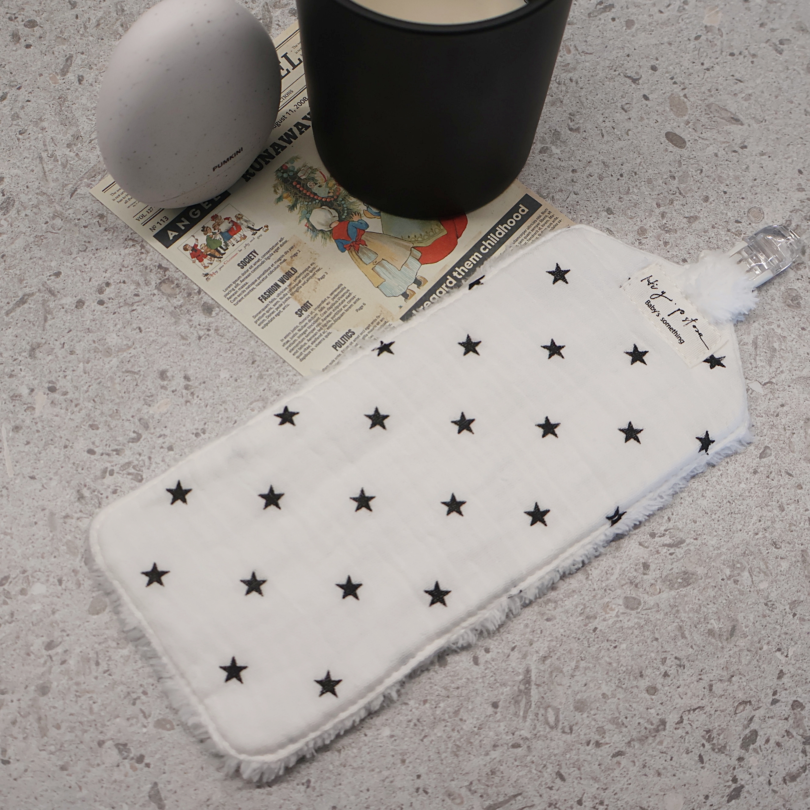 Hi Y.P store-手作手帕夾-質感星星