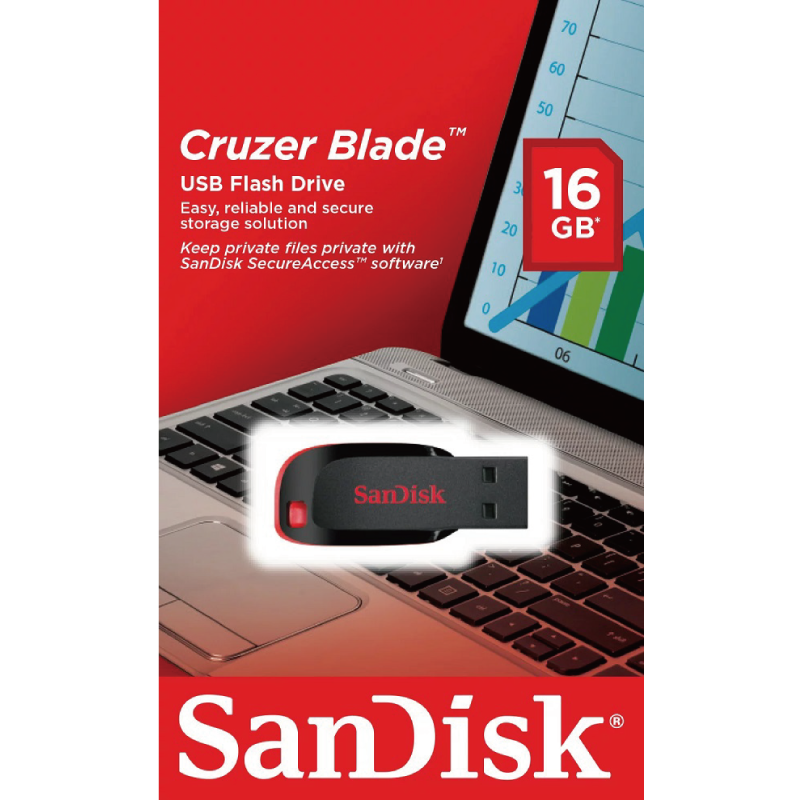 【SanDisk】CRUZER BLADE CZ50 USB2.0 隨身碟 台灣公司貨 16G