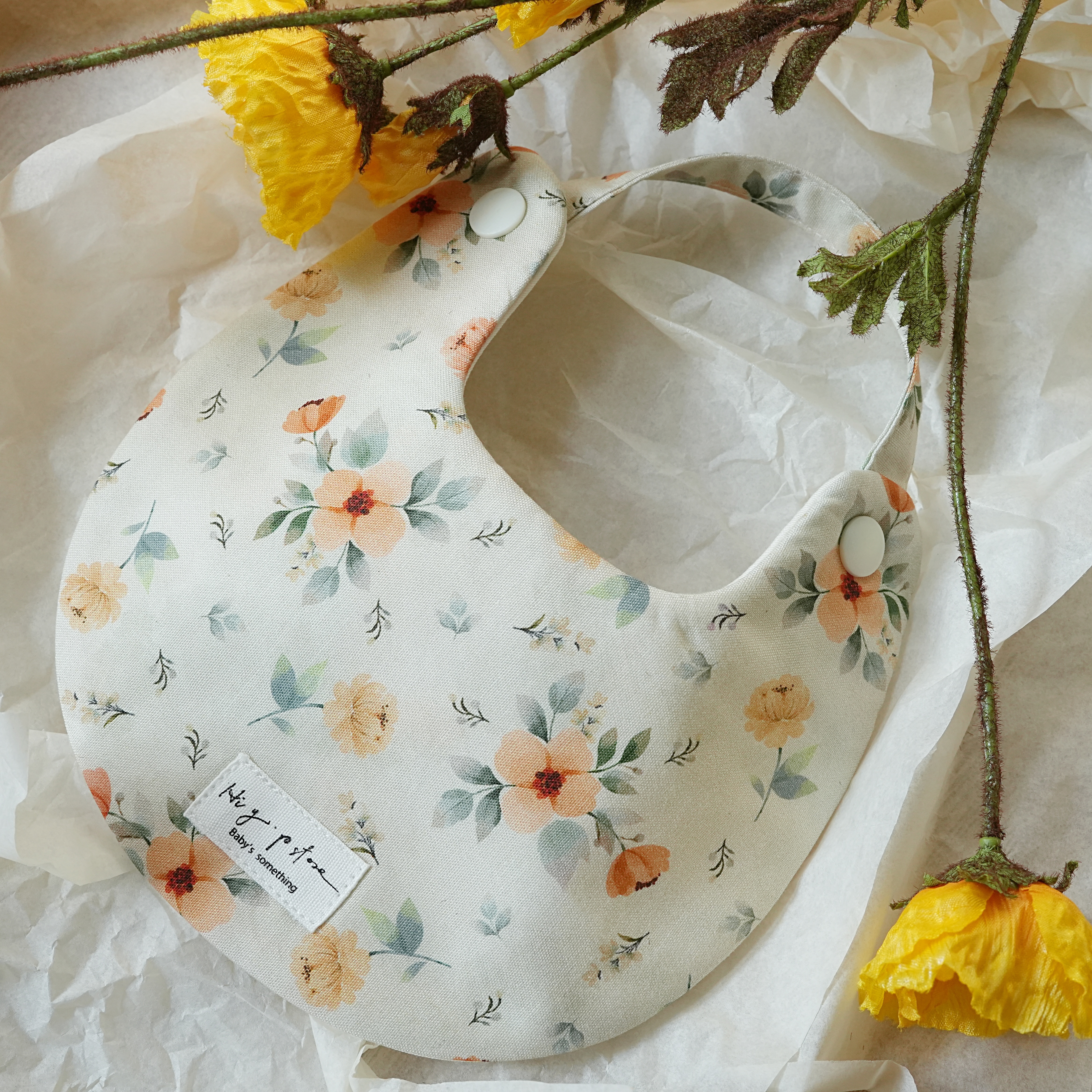 Hi Y.P store-手作圍兜-典雅黃槐