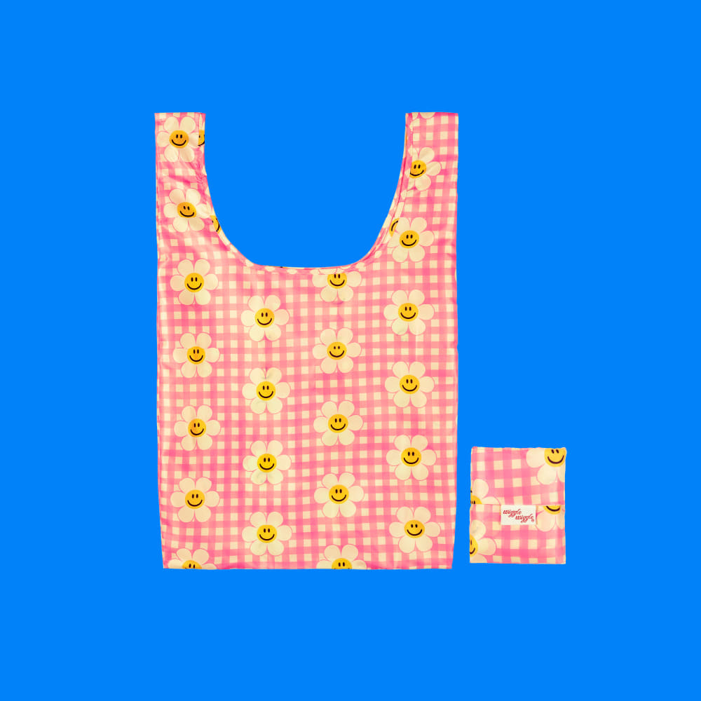 WIGGLE WIGGLE Picnic Bag-Smile Check 環保購物袋