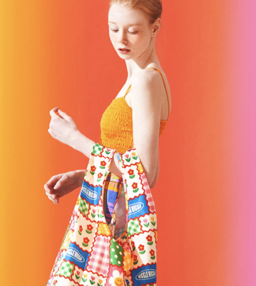 WIGGLE WIGGLE Picnic Bag-Smile Garden 環保購物袋