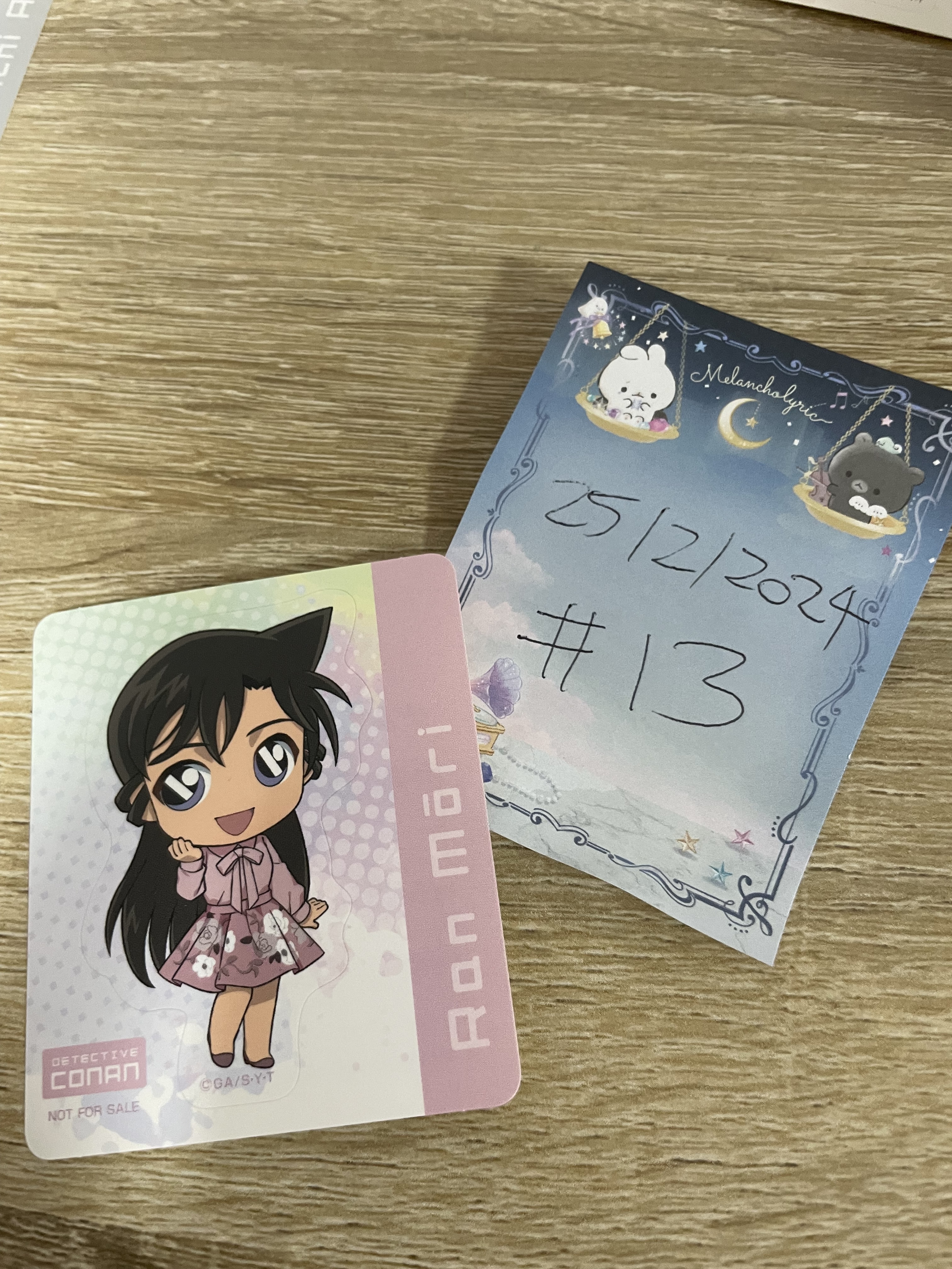 名偵探柯南 小蘭 貼紙#13