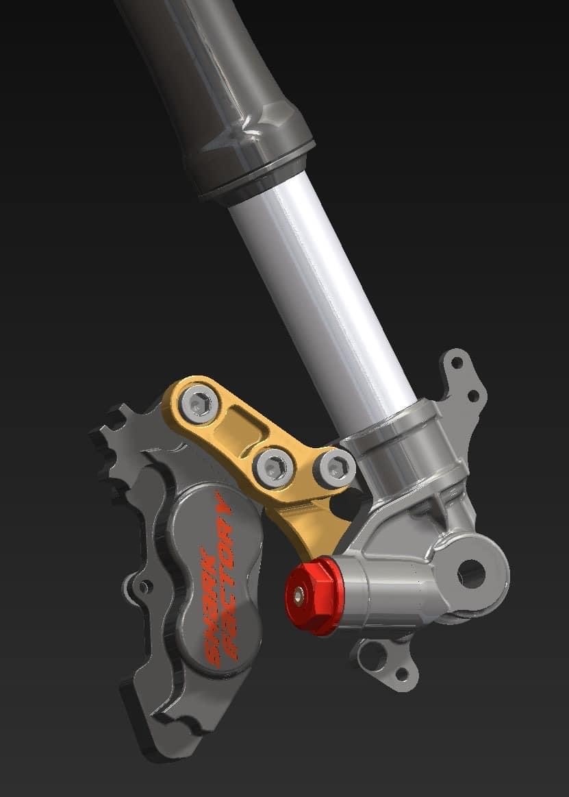 【鯊魚工廠】T35(機械版) T35E(電控版) 倒叉 前叉 前避震 避震器