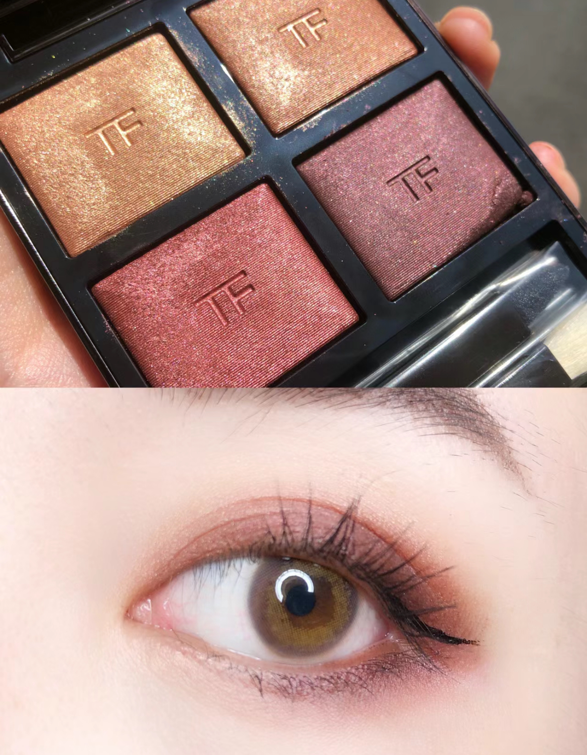 Tom Ford 幻魅四色眼影盤 #04 HONEYMOON