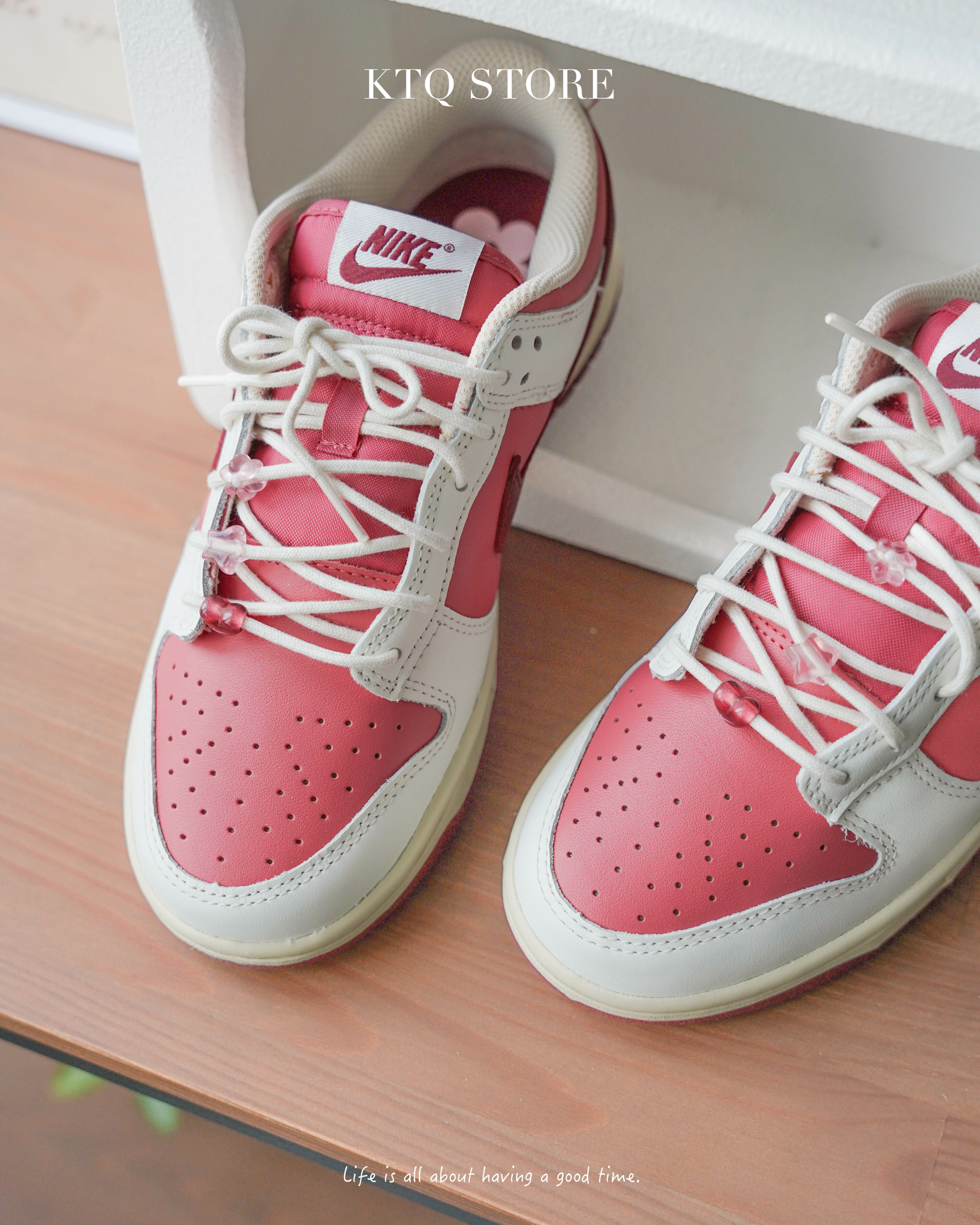 KTQ STORE ‧ Nike Dunk Low Valentine's Day 2024 情人節 櫻桃奶霜 HF0736-161