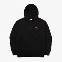 [S] FILA UNI ARCHIEVE GRAPHIC HOOD,BLACK, FS2POE3106XBLK (SFL402)