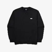[S] FILA UNISEX WAFFEN SWEATSHIRT,BLACK, FS2POG1101XBLK (SFL403)