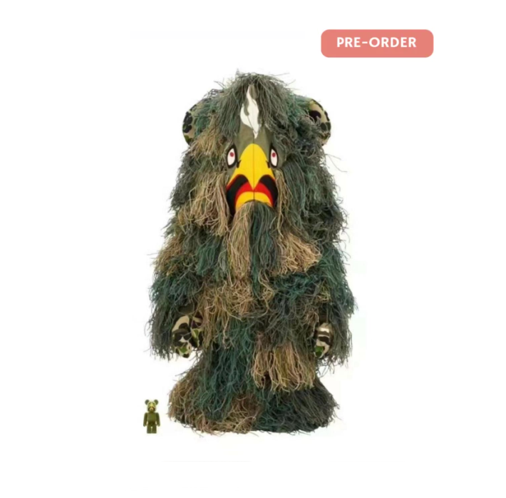 BE@RBRICK A BATHING APE x READYMADE 100% & 1000%