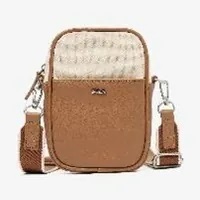 [S] FILA CANVAS MINI CROSS BAG,CREAM, FS3BCE6341FCRM (SFL408)