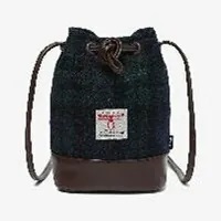 [S] FILA HARRIS TWEED BUCKET BAG,DARK NAVY, FS3BCE6312XDNA (SFL414)