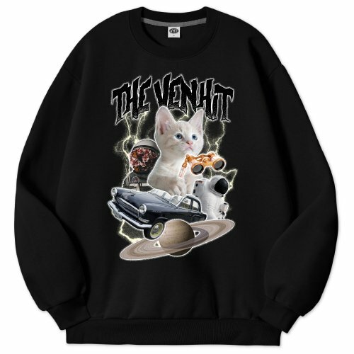 VENHIT Space Cat Sweatshirt