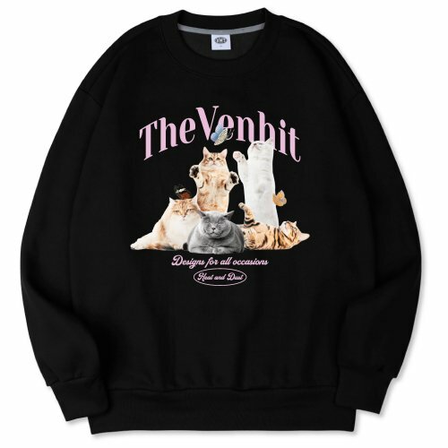 VENHIT Butterfly Cat Sweatshirt
