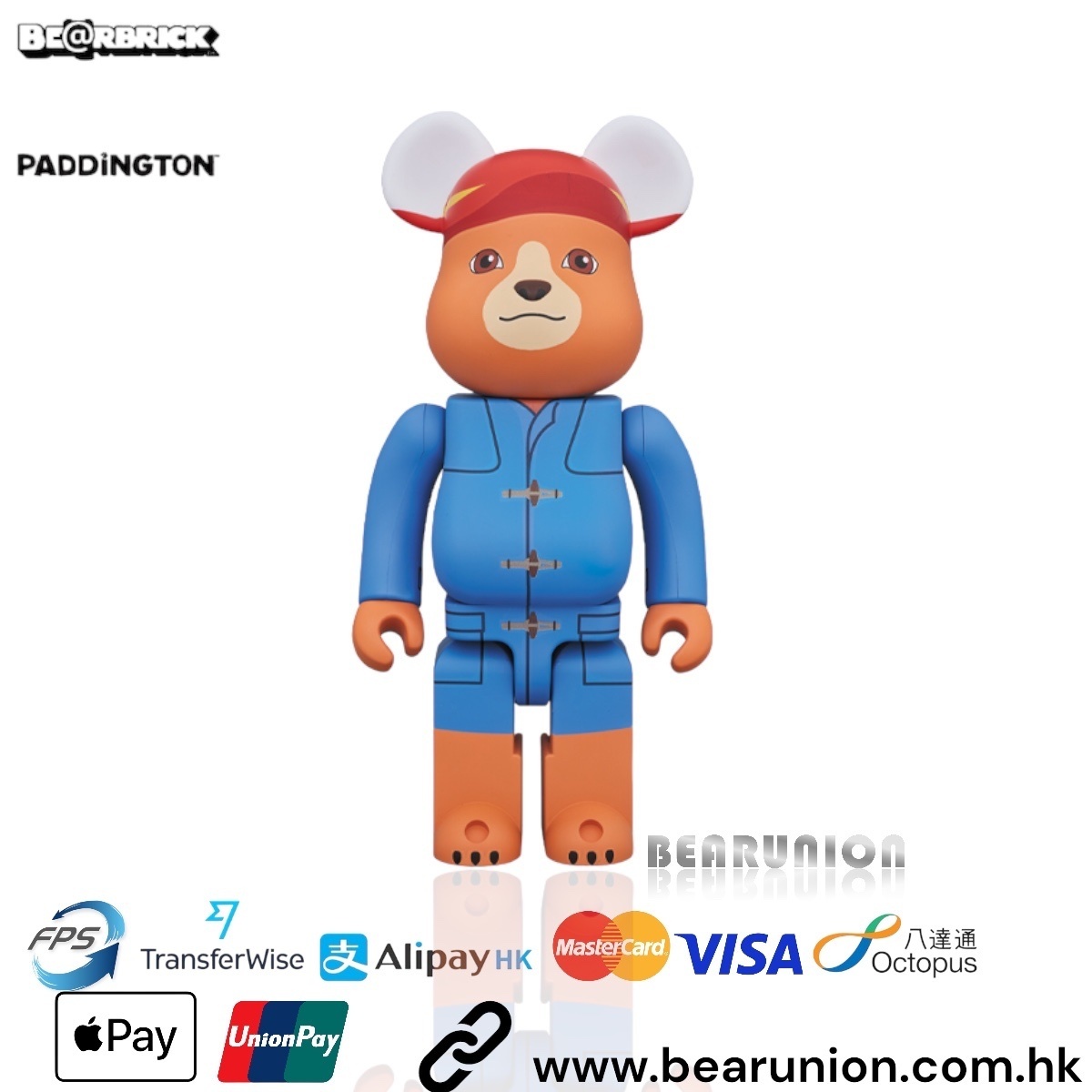 🥇現貨🥇Bearbrick 1000% PADDINGTON