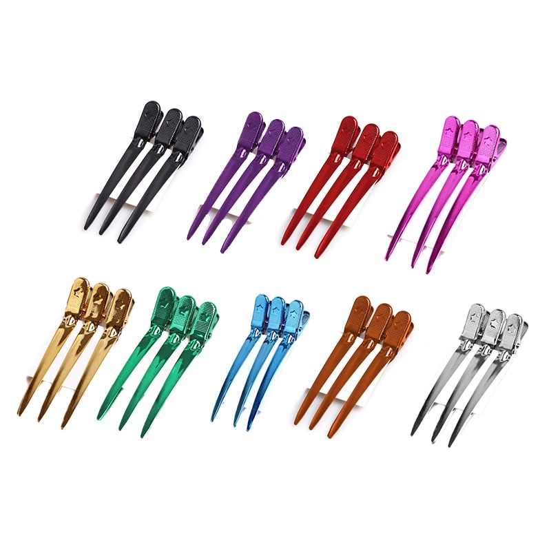 金屬彩色平口夾12入